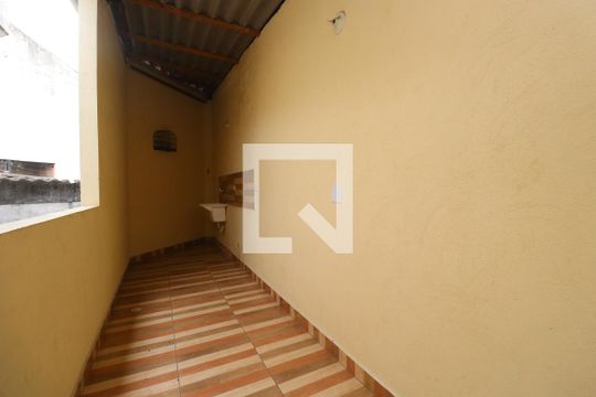 Área de Serviço de casa para alugar com 1 quarto, 60m² em Jardim São Paulo, Guarulhos