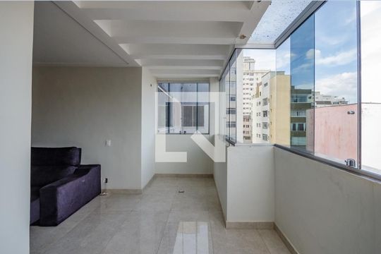 Varanda da Sala de apartamento à venda com 3 quartos, 112m² em Coracao de Jesus, Belo Horizonte