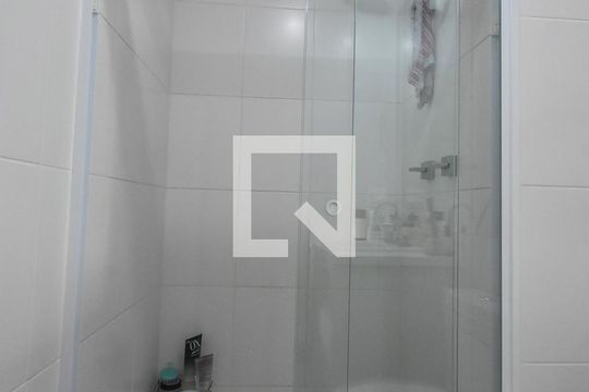Banheiro  de apartamento para alugar com 1 quarto, 33m² em Brooklin Paulista, São Paulo