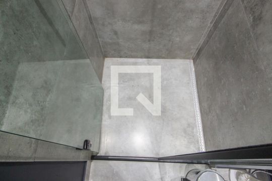 Detalhe do Banheiro da Suite de apartamento à venda com 1 quarto, 54m² em Alphaville, Barueri