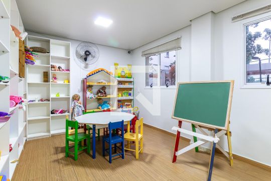 Área comum - Brinquedoteca de apartamento para alugar com 2 quartos, 55m² em Vila Endres, Guarulhos