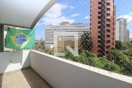Varanda da Sala de apartamento para alugar com 3 quartos, 205m² em Santana, São Paulo