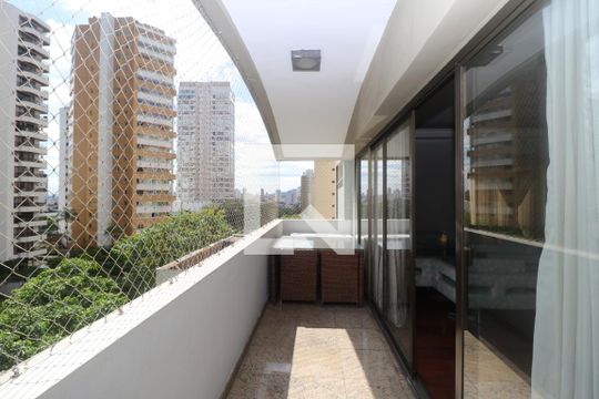 Varanda da Sala de apartamento para alugar com 3 quartos, 205m² em Santana, São Paulo