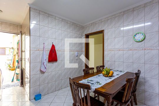 Cozinha de apartamento à venda com 3 quartos, 92m² em Vila Marina, Santo André