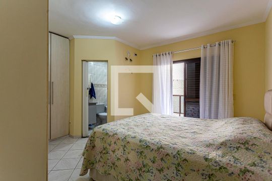 Suite de apartamento à venda com 3 quartos, 92m² em Vila Marina, Santo André