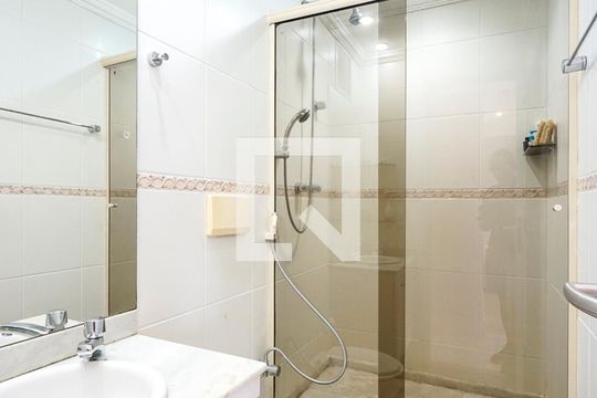 Banheiro da suíte  de apartamento à venda com 2 quartos, 61m² em Vila Carrão, São Paulo