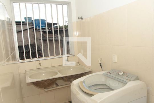 Área de serviço  de casa à venda com 4 quartos, 90m² em Lagoa, Belo Horizonte
