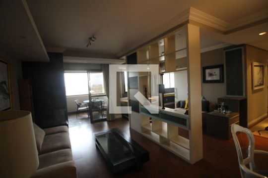 Sala de apartamento para alugar com 2 quartos, 110m² em Marechal Rondon, Canoas