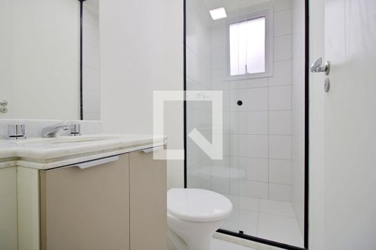 Banheiro de apartamento à venda com 2 quartos, 45m² em Vila Andrade, São Paulo