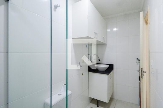 Banheiro de apartamento à venda com 1 quarto, 50m² em República, São Paulo