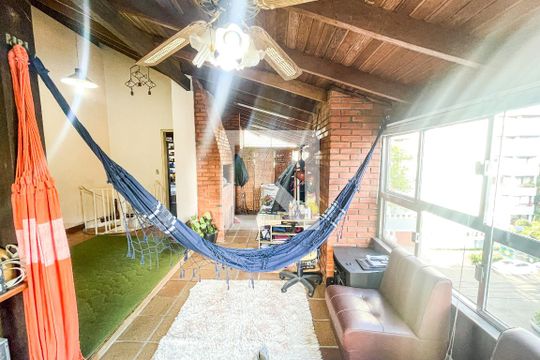 sala/salão de festas andar de cima de apartamento à venda com 2 quartos, 115m² em Centro, São Leopoldo
