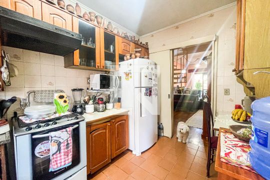 cozinha de apartamento à venda com 2 quartos, 115m² em Centro, São Leopoldo
