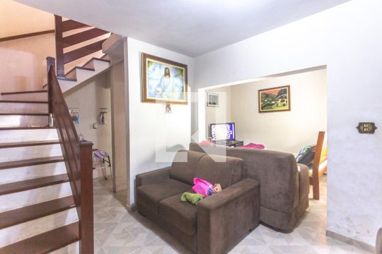 Sala de estar de casa à venda com 3 quartos, 197m² em Independência, São Bernardo do Campo