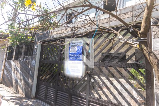 Fachada de casa à venda com 3 quartos, 197m² em Independência, São Bernardo do Campo