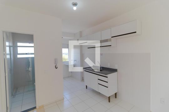 Cozinha de apartamento para alugar com 2 quartos, 42m² em Residencial Fazenda Lagoa, Campinas