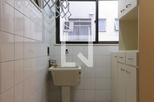Área de serviço de apartamento à venda com 3 quartos, 110m² em Recreio dos Bandeirantes, Rio de Janeiro