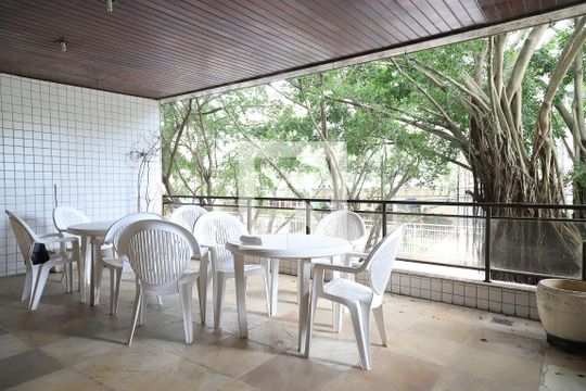 Varanda de apartamento à venda com 3 quartos, 110m² em Recreio dos Bandeirantes, Rio de Janeiro