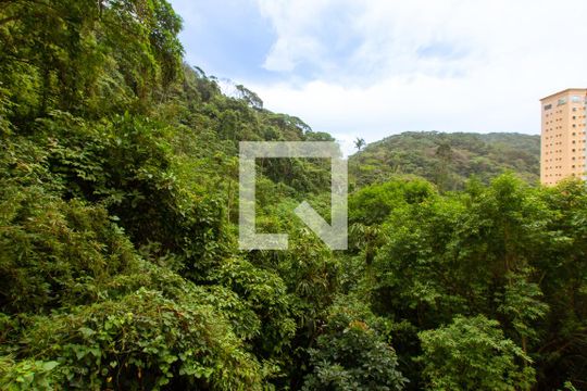 Suíte - Vista de apartamento para alugar com 3 quartos, 143m² em Barra Funda, Guarujá