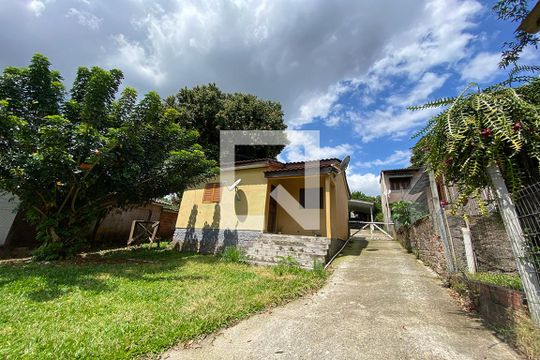 Fachada de casa para alugar com 3 quartos, 40m² em Boa Saúde, Novo Hamburgo