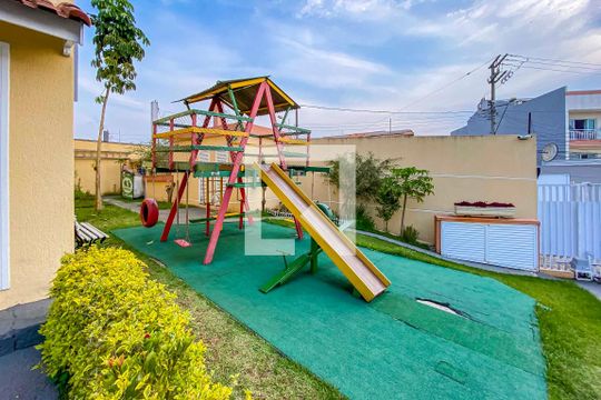 Área Comum - Playground de casa de condomínio à venda com 2 quartos, 119m² em Jardim Pilar, Santo André