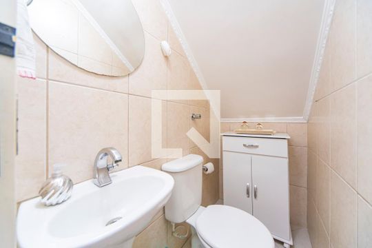 Lavabo de casa de condomínio à venda com 2 quartos, 119m² em Jardim Pilar, Santo André