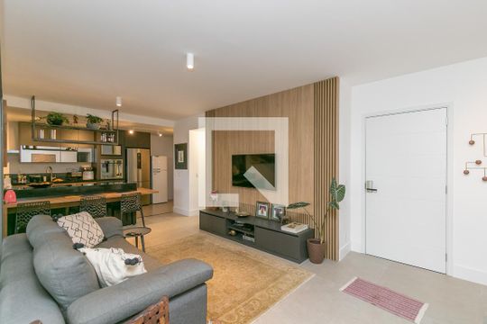 Sala de apartamento para alugar com 3 quartos, 158m² em Cidade Monções, São Paulo