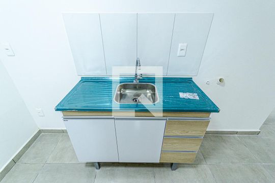 Cozinha de apartamento para alugar com 1 quarto, 53m² em Bela Vista, São Paulo