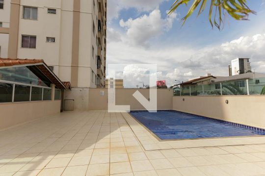 Área comum - Piscina de apartamento para alugar com 3 quartos, 74m² em Setor dos Afonsos, Aparecida de Goiânia