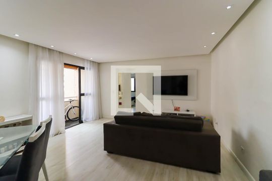 Sala de apartamento à venda com 3 quartos, 75m² em Jardim Maria Rosa, Taboão da Serra