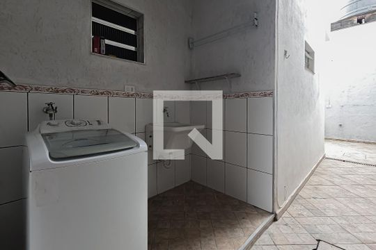 Área de Serviço de kitnet/studio para alugar com 1 quarto, 24m² em Parque Flamengo, Guarulhos