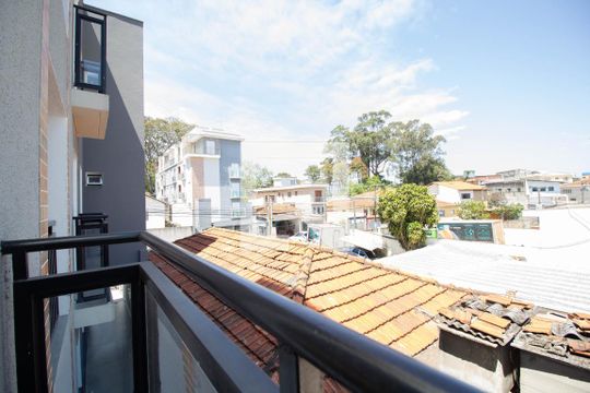Varanda da Sala de apartamento para alugar com 2 quartos, 48m² em Vila Santa Edwiges, São Paulo