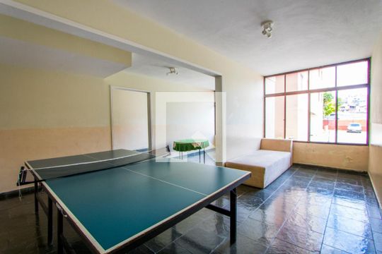 Área comum - Espaço de jogos de apartamento à venda com 3 quartos, 75m² em Jardim Santo André, Santo André