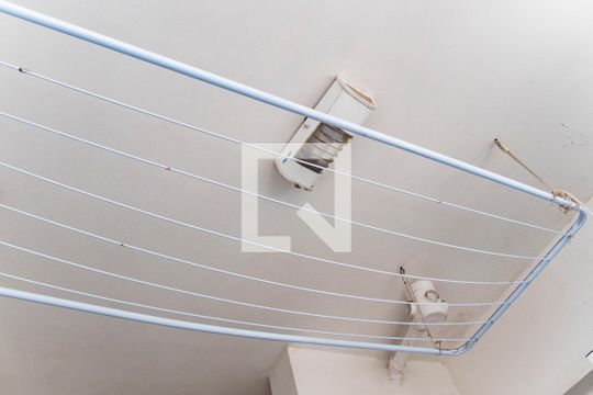 Área de Serviço de apartamento à venda com 3 quartos, 75m² em Jardim Santo André, Santo André