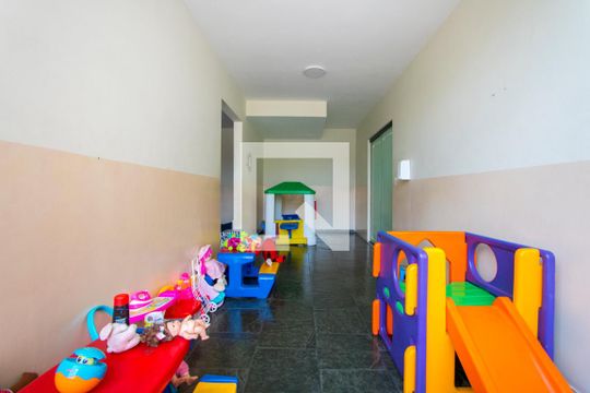 Área comum - Brinquedoteca de apartamento à venda com 3 quartos, 75m² em Jardim Santo André, Santo André
