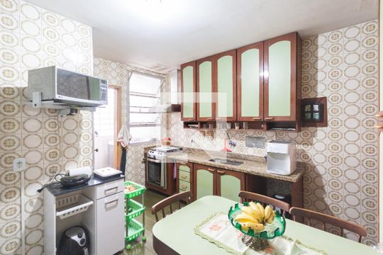 Cozinha de apartamento à venda com 3 quartos, 128m² em Vila Isabel, Rio de Janeiro