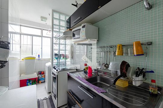 Cozinha de apartamento à venda com 2 quartos, 65m² em Fonseca, Niterói