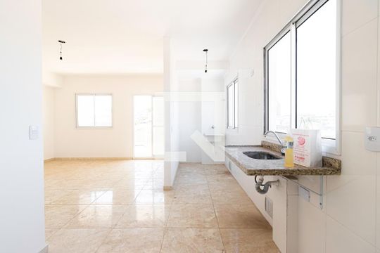 Cozinha e Área de Serviço de apartamento à venda com 3 quartos, 101m² em Vila Guilhermina, São Paulo