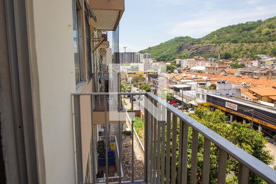 Varanda da Sala de apartamento à venda com 2 quartos, 55m² em Riachuelo, Rio de Janeiro