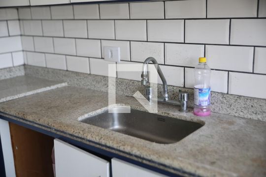 Cozinha de apartamento para alugar com 3 quartos, 155m² em Boqueirão, Praia Grande