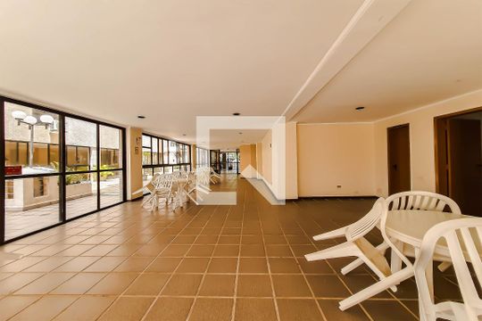 Área comum - Salão de festas de apartamento para alugar com 3 quartos, 260m² em Enseada, Guarujá
