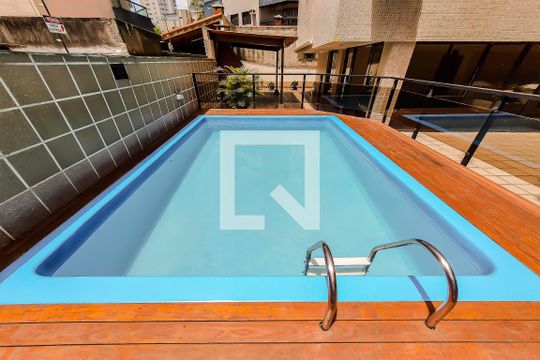 Área comum - Piscina de apartamento para alugar com 3 quartos, 260m² em Enseada, Guarujá