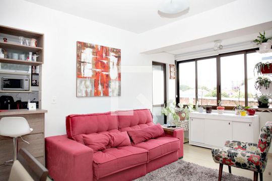 Sala de apartamento à venda com 3 quartos, 82m² em Passo D’areia, Porto Alegre