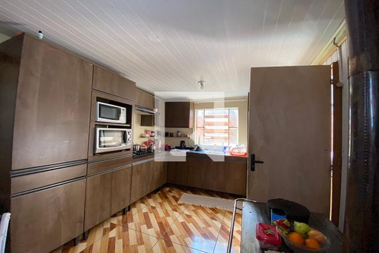 Cozinha de casa à venda com 2 quartos, 120m² em Canudos, Novo Hamburgo