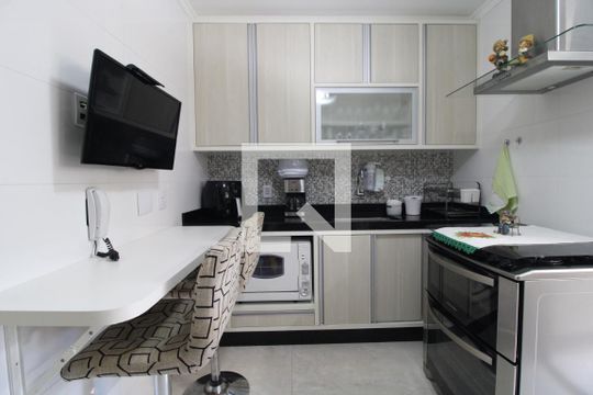 Cozinha de apartamento para alugar com 3 quartos, 89m² em Jardim Santa Cruz (campo Grande), São Paulo