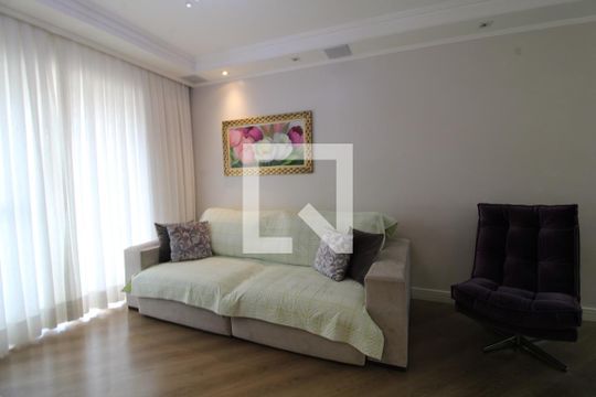 Sala de apartamento para alugar com 3 quartos, 89m² em Jardim Santa Cruz (campo Grande), São Paulo