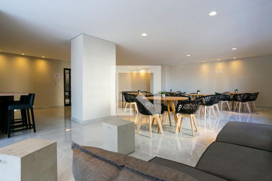 Área comum - Salão de festas de kitnet/studio para alugar com 1 quarto, 26m² em Santana, São Paulo