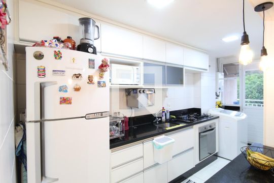 Cozinha de apartamento à venda com 2 quartos, 64m² em Jacarepaguá, Rio de Janeiro