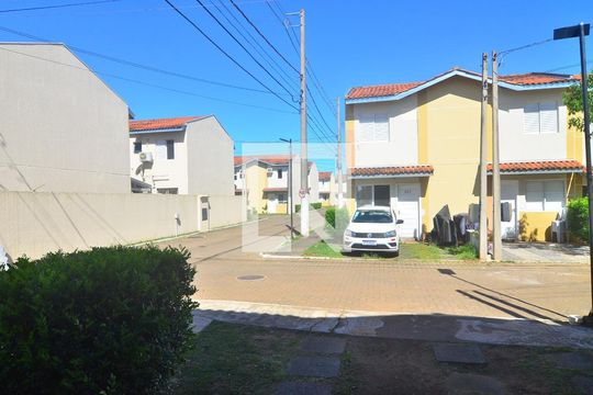 Vista Sala de casa de condomínio para alugar com 2 quartos, 110m² em Igara, Canoas
