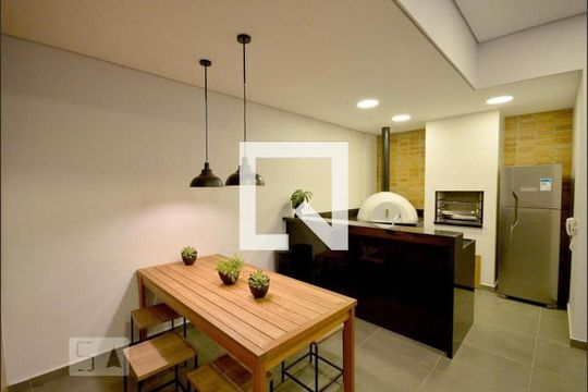 Área comum - Churrasqueira de apartamento para alugar com 2 quartos, 45m² em Sé, São Paulo