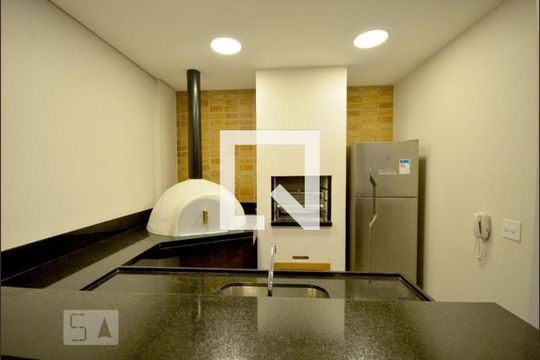 Área comum - Churrasqueira de apartamento para alugar com 2 quartos, 45m² em Sé, São Paulo